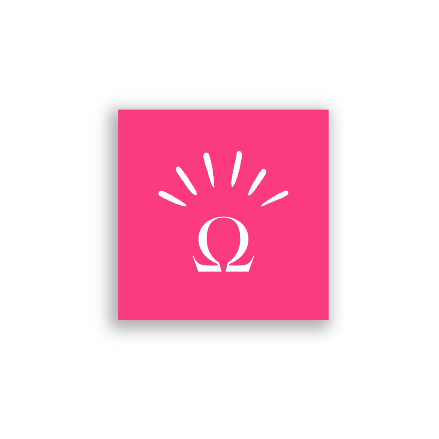 GODDESS "Ω" ICON STICKER