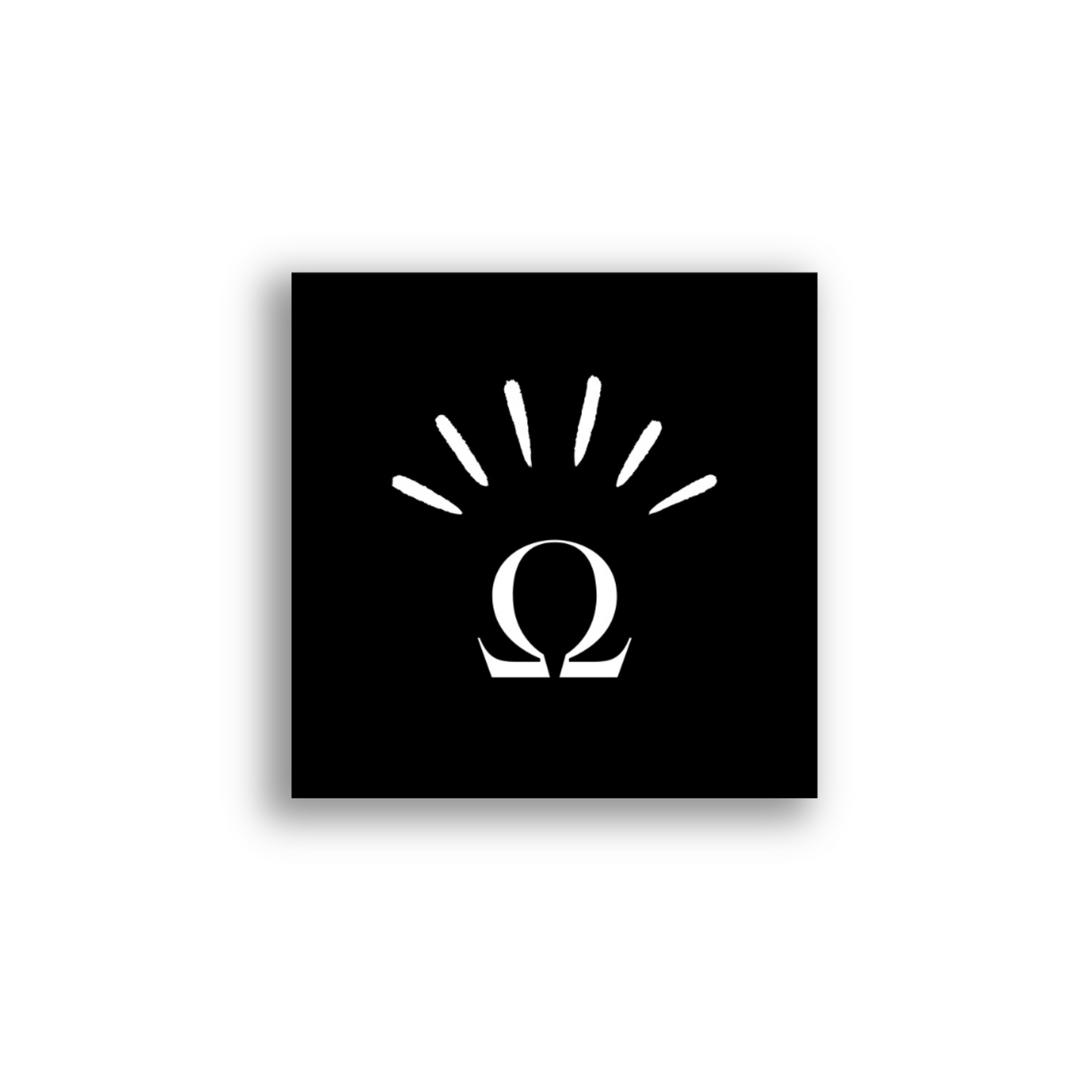 GODDESS "Ω" ICON STICKER