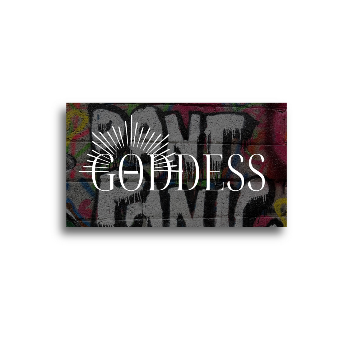 "GODDESS" STICKER